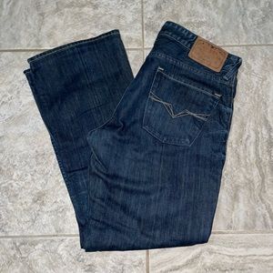 Slim Bootcut Blue Jeans